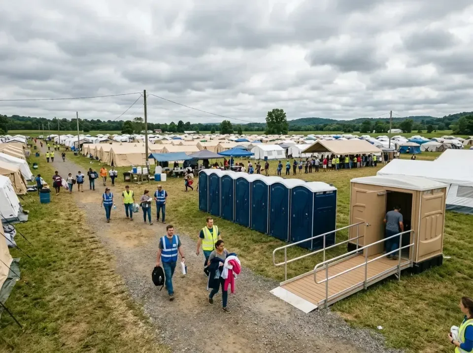 disaster-relief-camp-restrooms-010 — frequently asked questions, Dumpster & Portable Bathrooms Rental in Logansport, IN